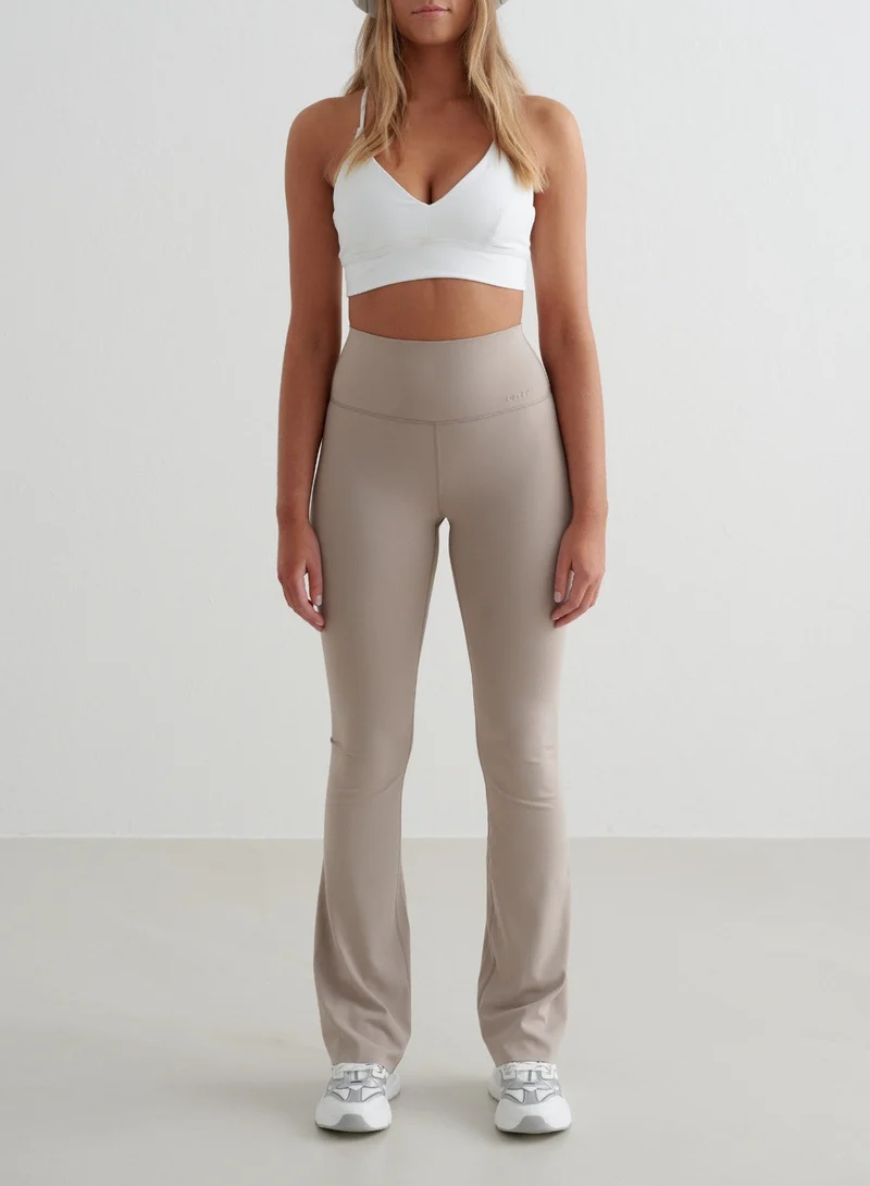 Dark Clay Sense Flare Tall Tights