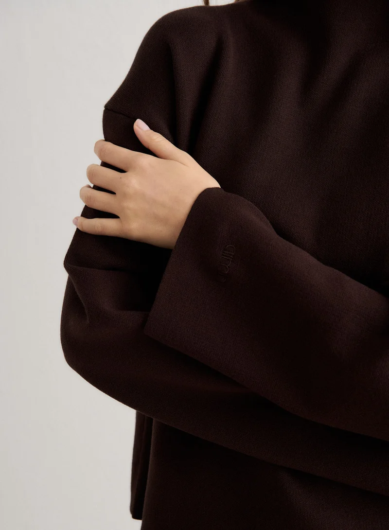 Chocolate Perfect Knit Long Sleeve