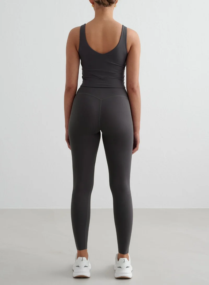 Shadow Grey Sense Tall Tights