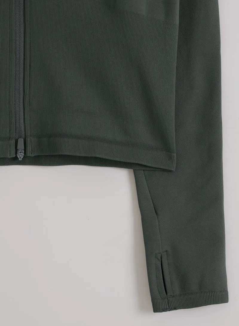 Ivy Shape Seamless Zip Jacket