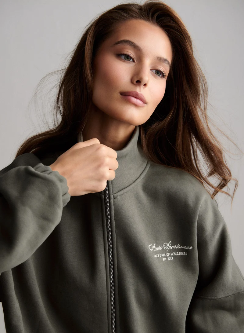 Ivy Script Zip Jacket