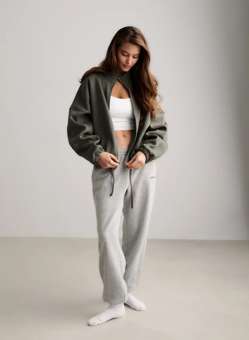 Ivy Script Zip Jacket