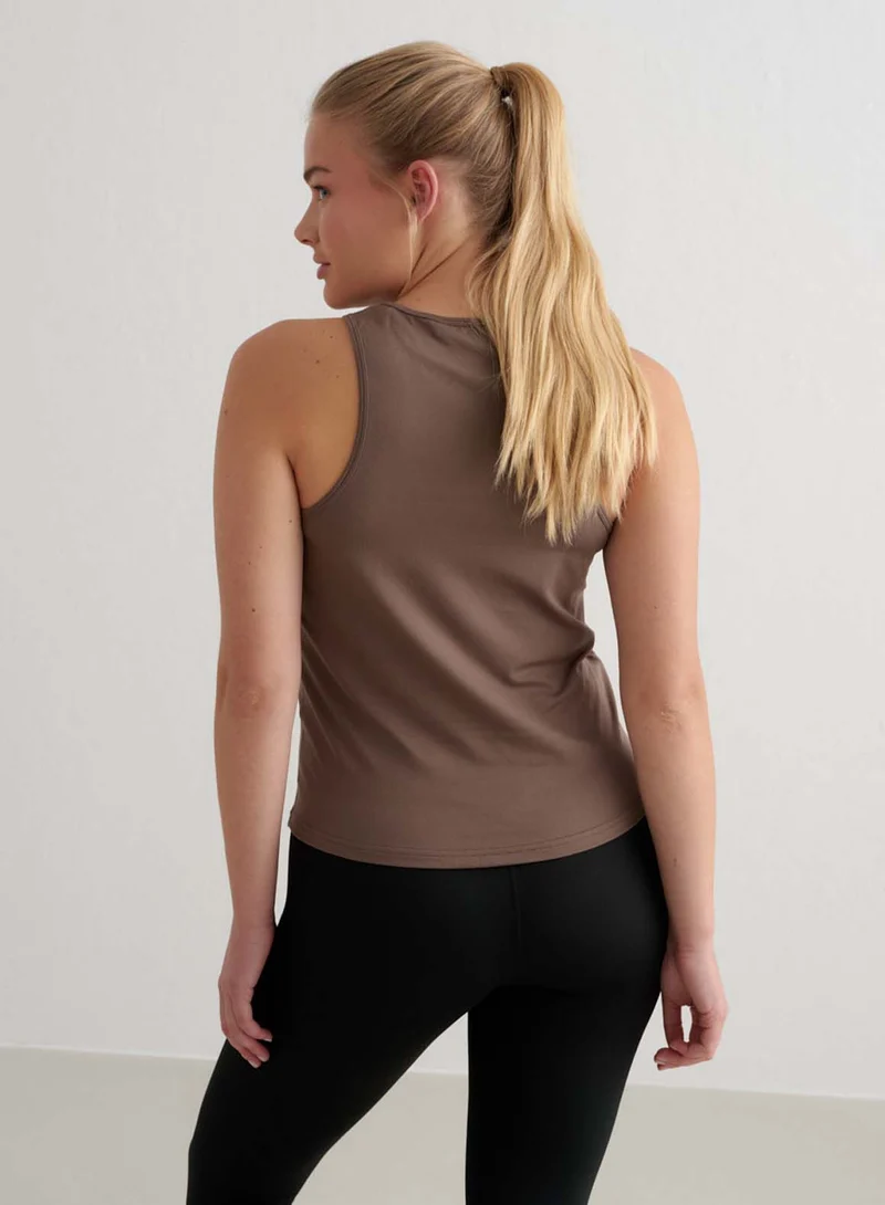 Macchiato Soft Basic Singlet