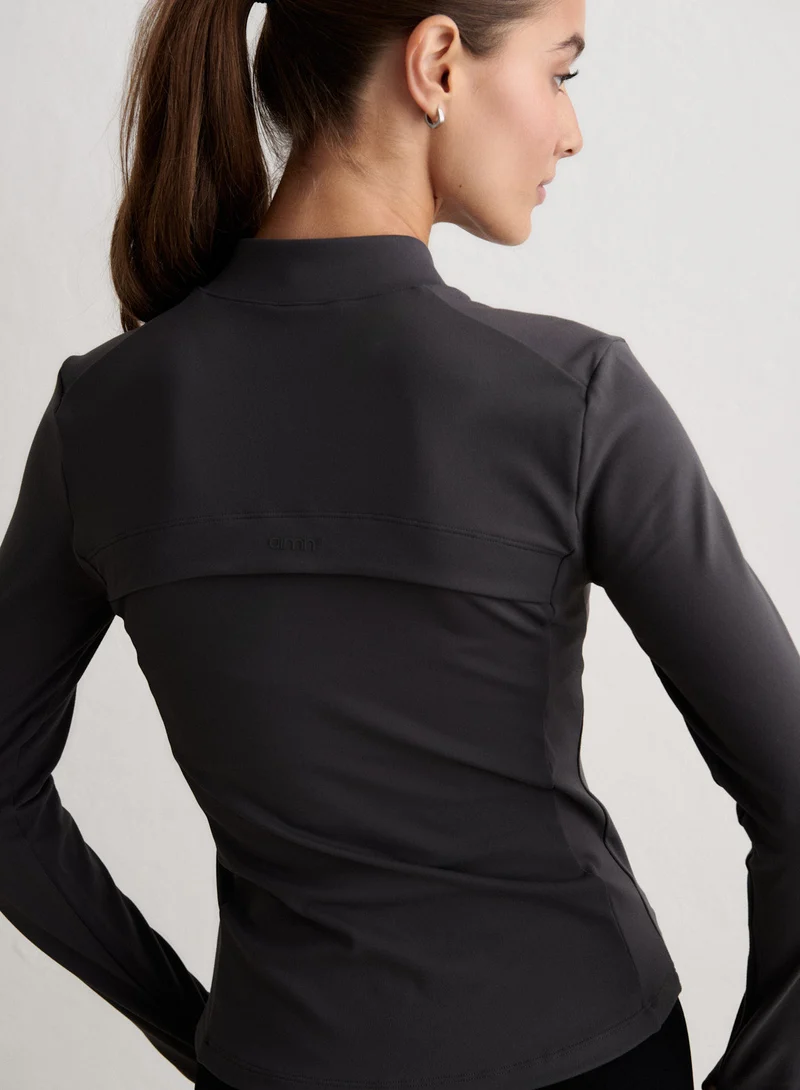 Shadow Grey Sense Zip Jacket