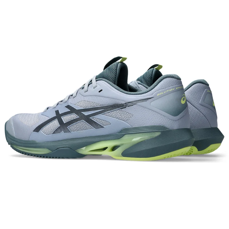 Asics Tennisschoen Solution Speed FF 4 Clay Heren Grijs Blauw
