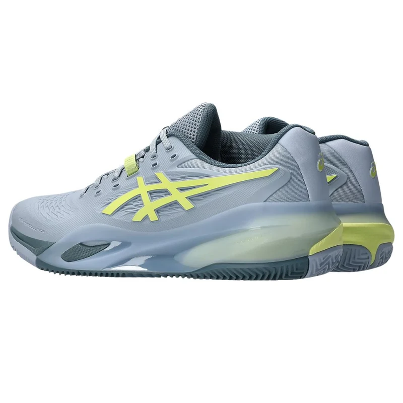 Asics Tennisschoen Gel Resolution X Clay Heren Grijs Blauw