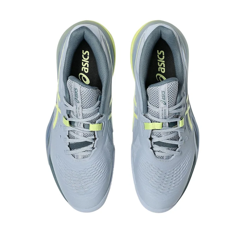 Asics Tennisschoen Gel Resolution X Clay Heren Grijs Blauw