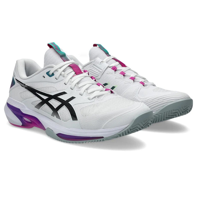 Asics Tennisschoen Solution Speed FF 4 Clay Heren Wit