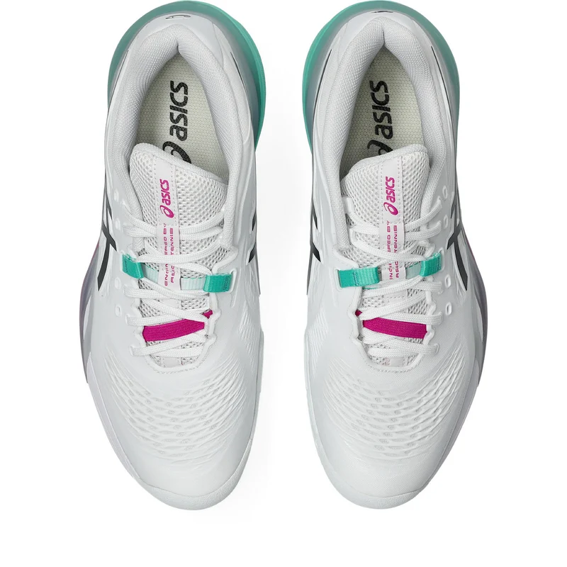 Asics Tennisschoen Gel Resolution X Clay Heren Wit Groen