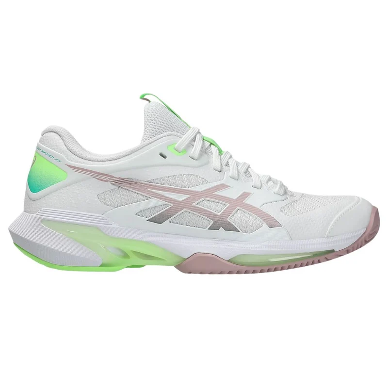 Asics Tennisschoen Solution Speed FF 4 Clay Dames Wit Roze