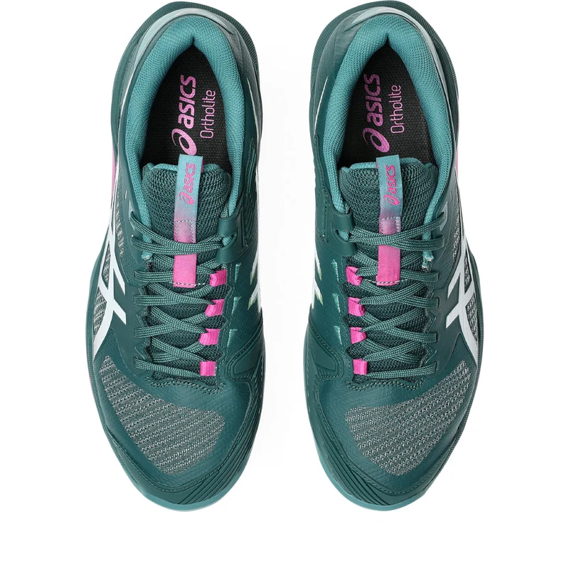 Asics Tennisschoen Solution Speed FF 4 Clay Heren Groen