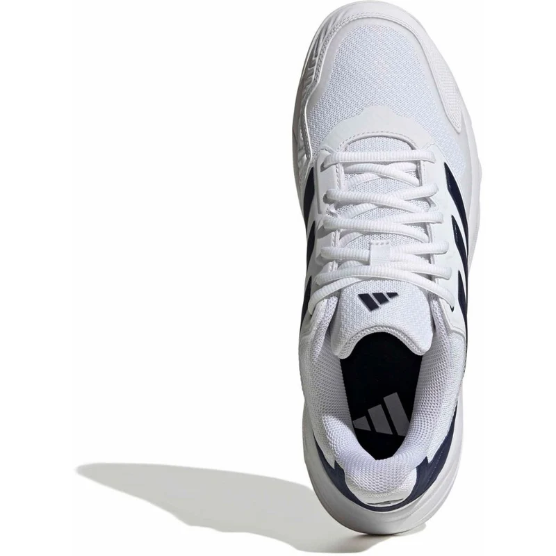 Adidas Tennisschoen Padelschoen Courtjam Control 3 Clay Heren Wit Blauw