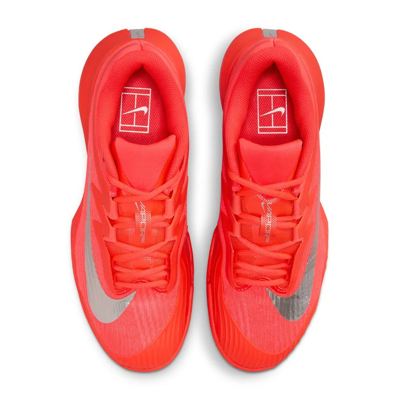 Vapor Pro 3 Sandplatzschuh Damen - neonrot, silber