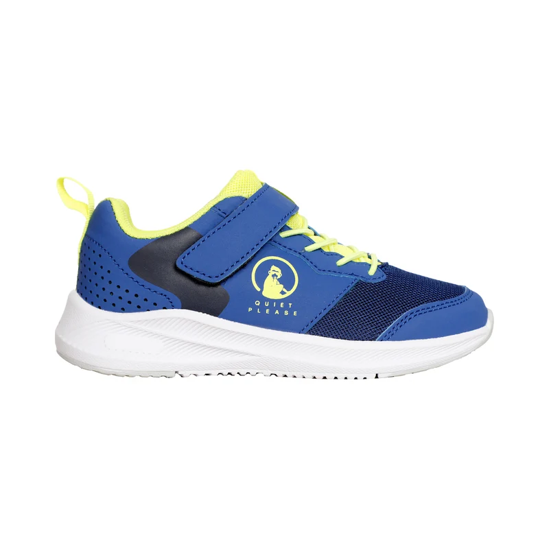 Courtstyler Velcro Allcourtschuh Kinder-Blau,Gelb