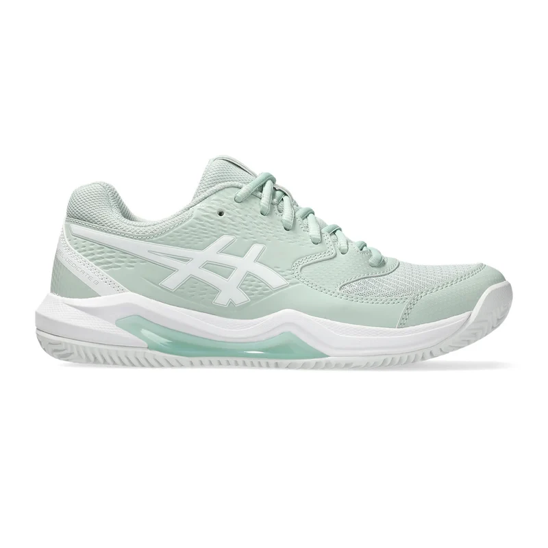 Gel-Dedicate 8 Sandplatzschuh Damen - blaugrau, weiß