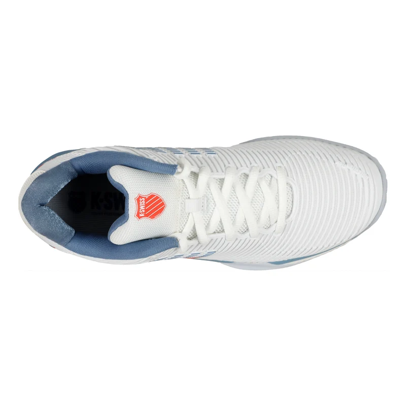 Hypercourt Express 2 Allcourtschuh Herren-Weiß,Hellblau