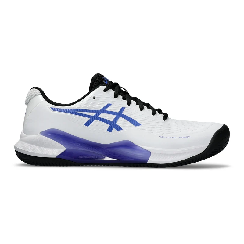 Gel-Challenger 14 Sandplatzschuh Herren - weiß, blau
