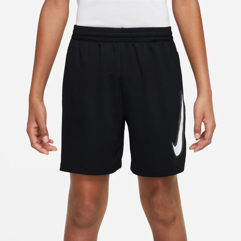 Big Graphic Shorts Jungen - schwarz, weiß