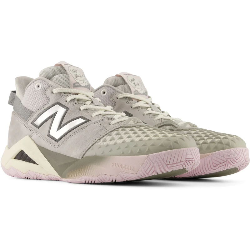 New Balance Tennisschoen Padelschoen Coco All Court Mid Dames Grijs