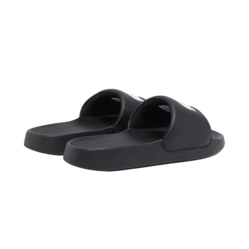 Lacoste Slippers Serve Slide 1.0 Heren Zwart Wit