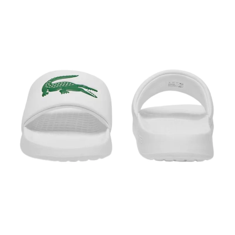 Lacoste Slippers Serve Slide 1.0 Heren Wit Groen