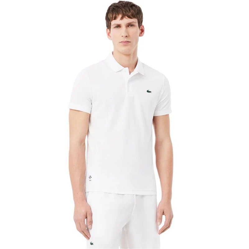 Lacoste Polo Tennis Daniil Medvedev Heren Wit