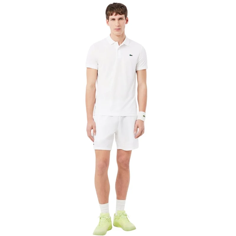 Lacoste Polo Tennis Daniil Medvedev Heren Wit