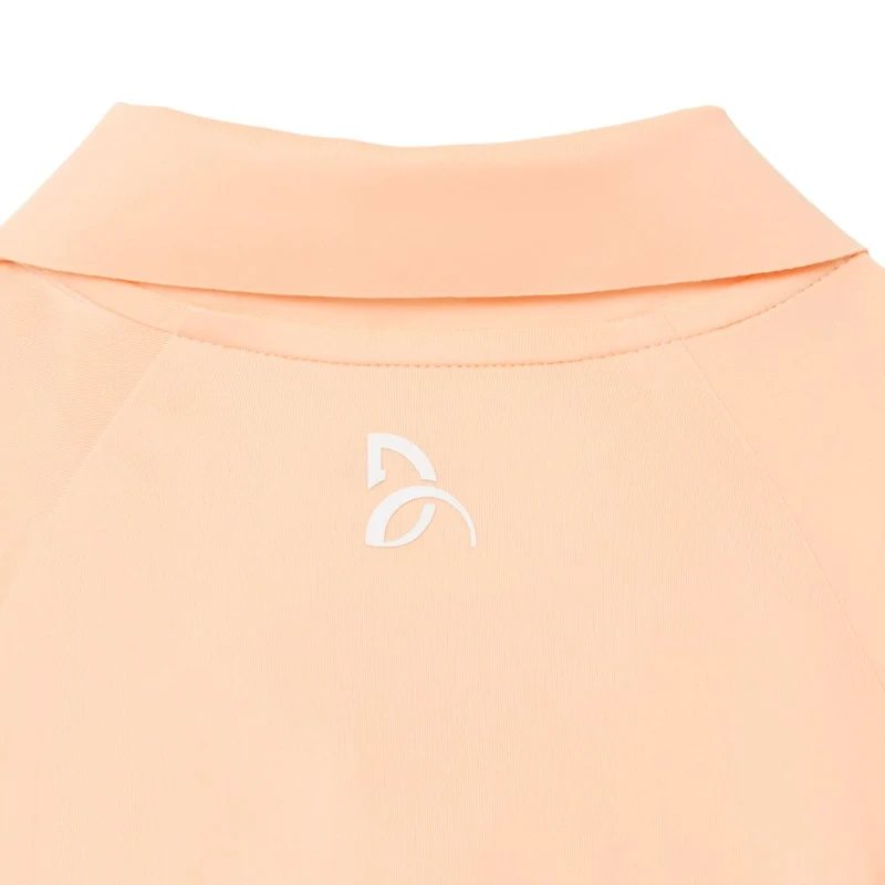 Lacoste Polo Tennis Novak Djokovic On Court Heren Oranje