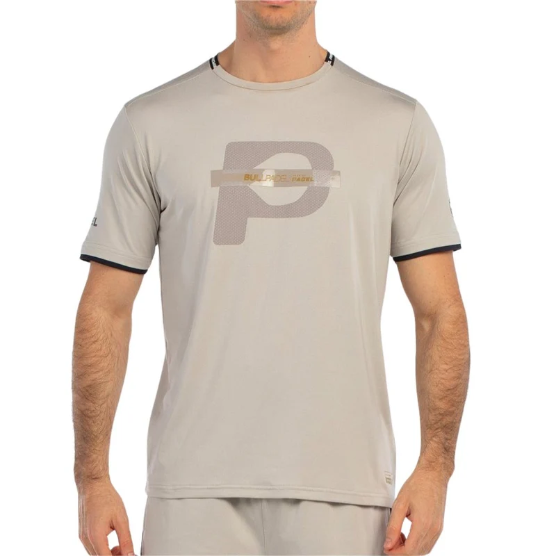 Bullpadel T-shirt Bises Heren Grijs