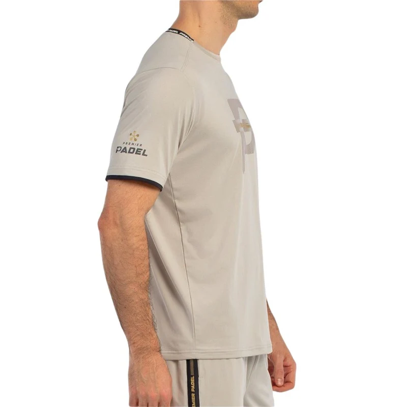 Bullpadel T-shirt Bises Heren Grijs