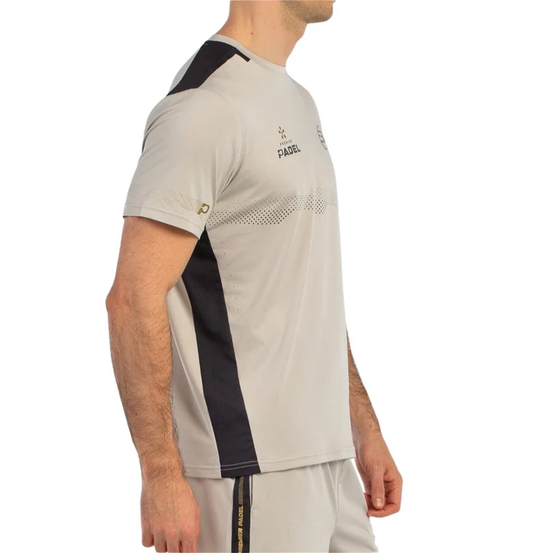 Bullpadel T-shirt Brece Heren Grijs