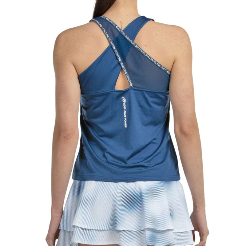 Bullpadel Tank Top Daca Dames Blauw