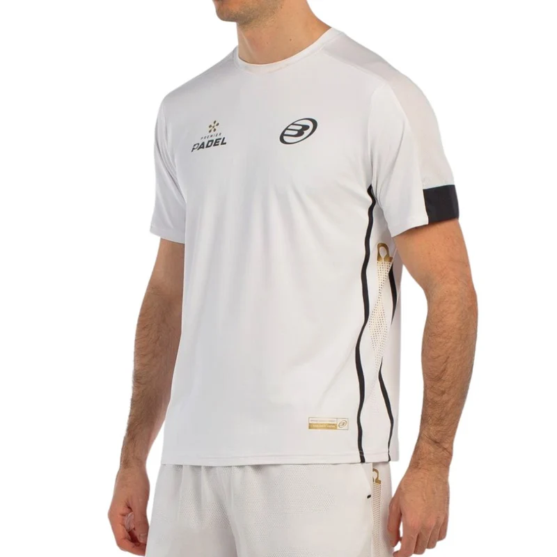Bullpadel Shirt Borni Padel Heren Wit