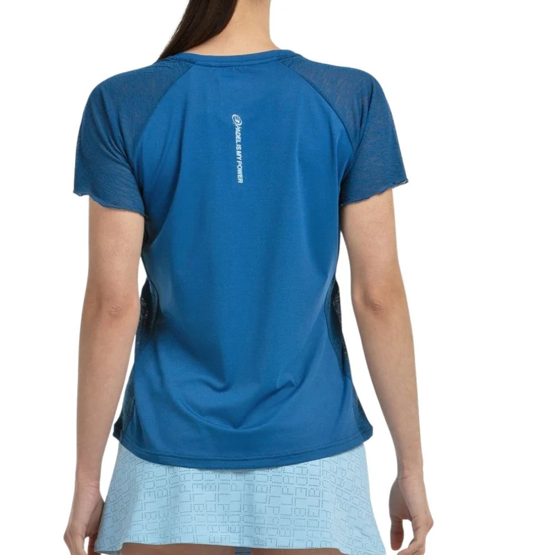 Bullpadel T-shirt Dedale Dames Blauw