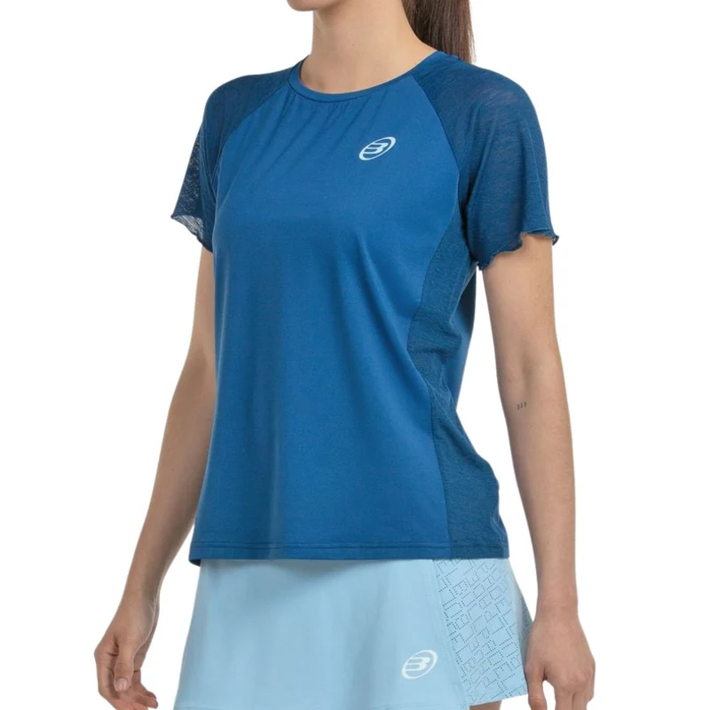Bullpadel T-shirt Dedale Dames Blauw