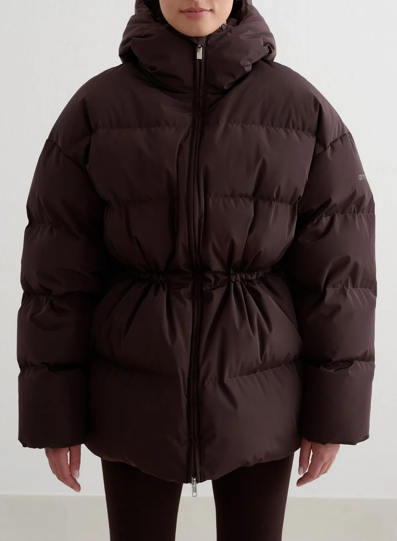 Cacao Moment Puffer Jacket