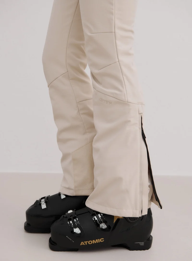 Café Au Lait Stretch Thermo Bib Pants