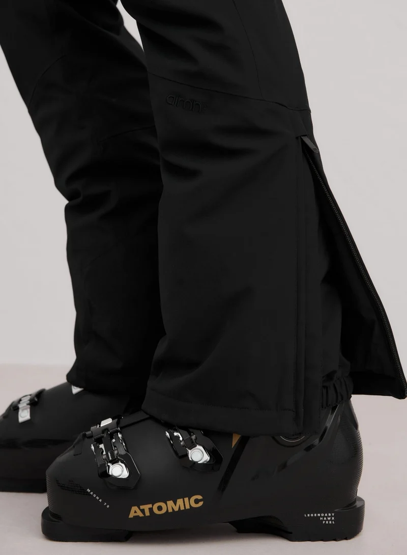 Black Vermont Padded Bib Pants