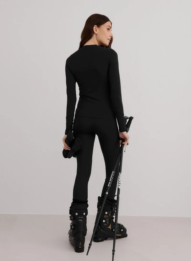 Black Baselayer Leggings