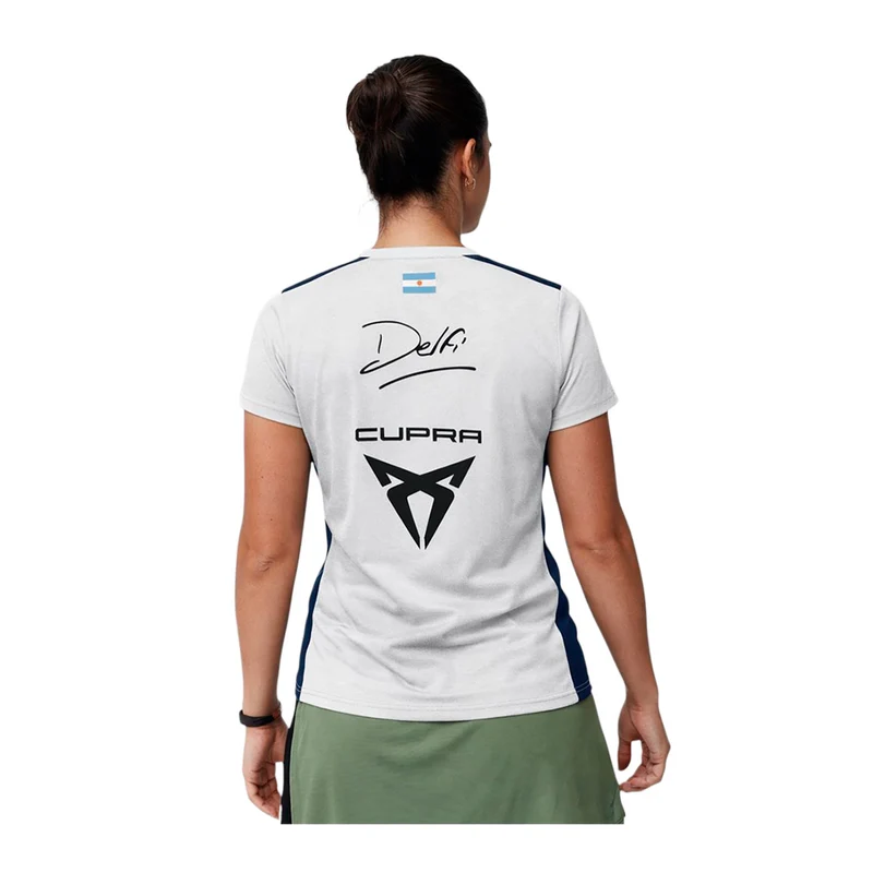BULLPADEL PALACEL Beige SS26 DELFI BREA (Camiseta Oficial)