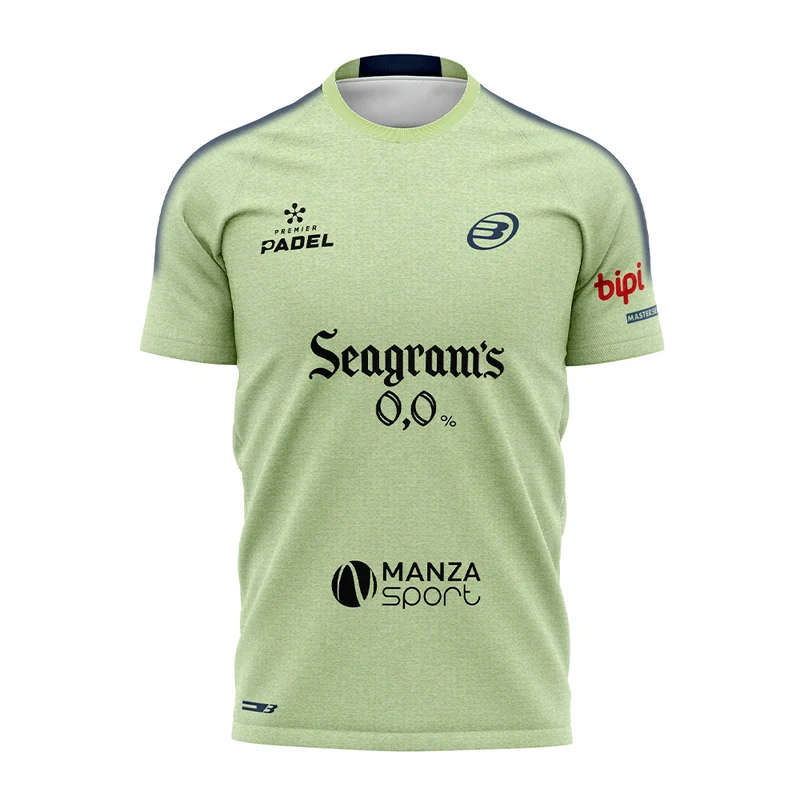 BULLPADEL MONTSE JR Verde SS26 PAQUITO NAVARRO (Camiseta Oficial)