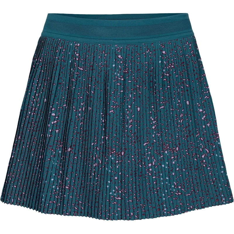 The Indian Maharadja W Fine Pleated Skirt Ocean