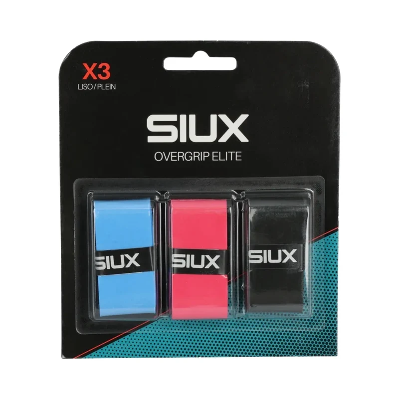 Siux Elite Overgrips X3 Multicolor