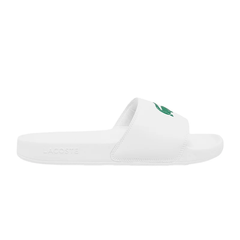 LACOSTE SERVE SLIDE Men White/Green (Zapatillas)