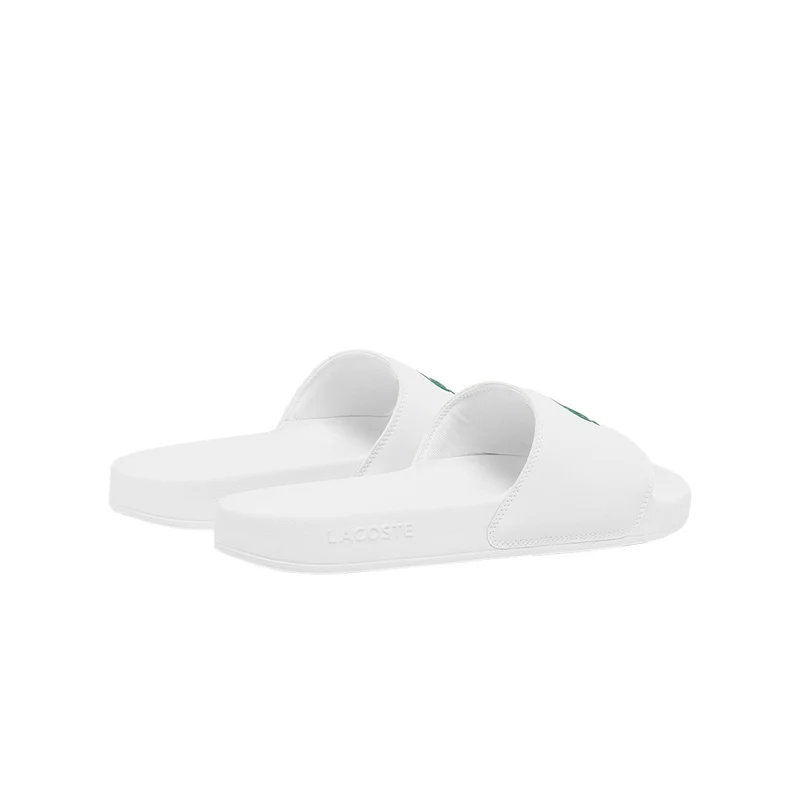 LACOSTE SERVE SLIDE Men White/Green (Zapatillas)