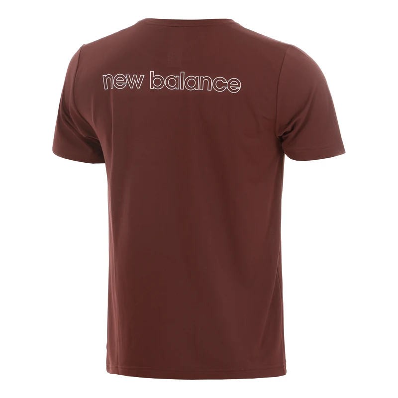 Graphic T-Shirt Herren - braun