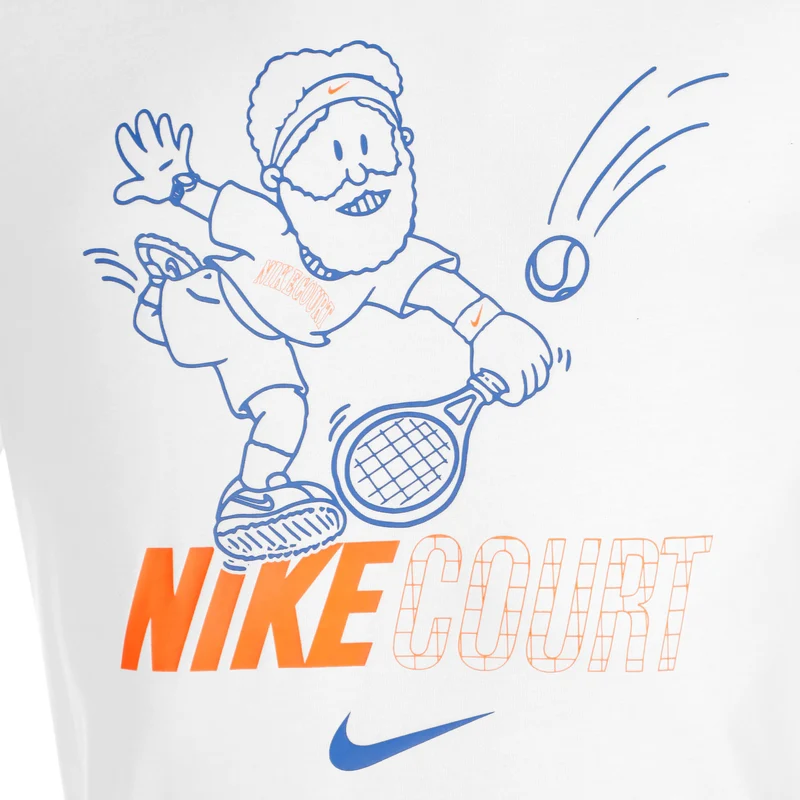 Court Dri-Fit T-Shirt Herren-Weiß,Mehrfarbig