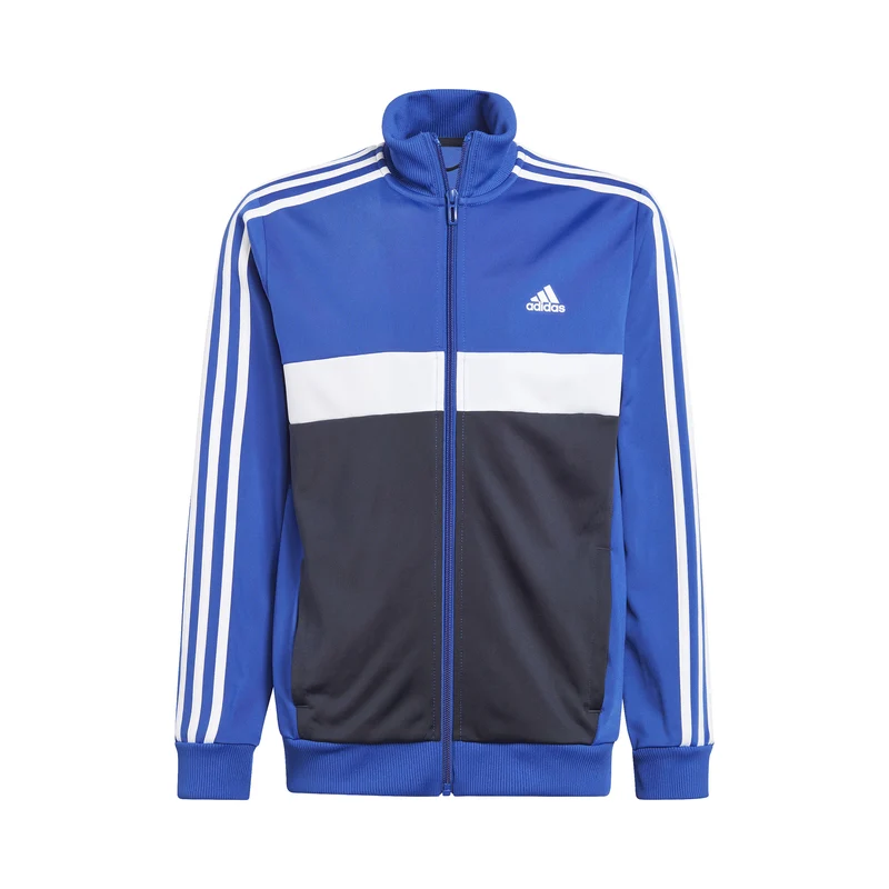3Stripes Trainingsanzug Jungen - blau, mehrfarbig