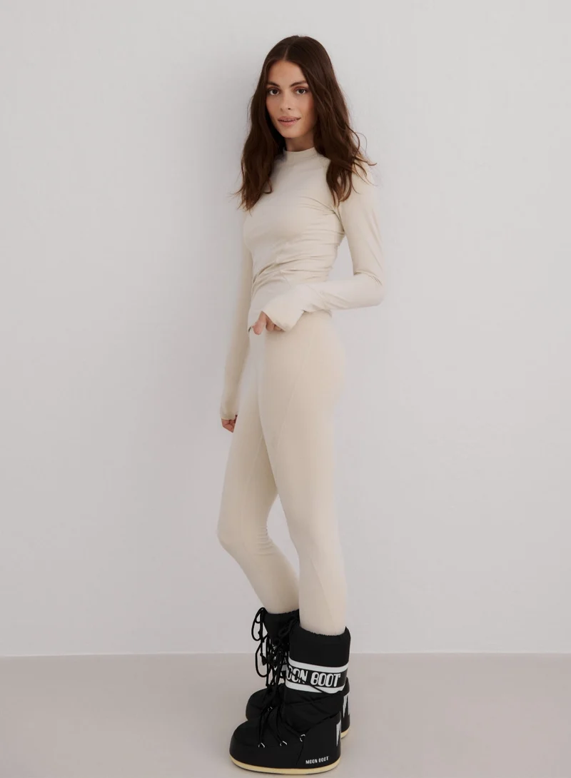 Café Au Lait Baselayer Long Sleeve