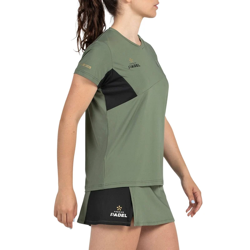 Bullpadel T-shirt W Pampan Khaki